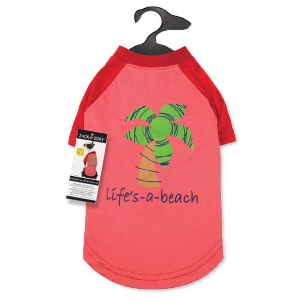 Y Um8260 14 75 Under The Sea Beach Dog T-shirt - Small & Medium