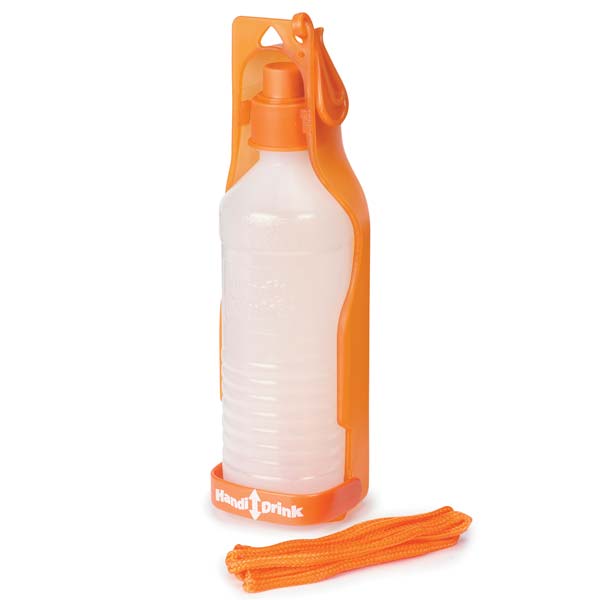 17 Oz Handi-drink Portable Dog Water Bottle - Slate