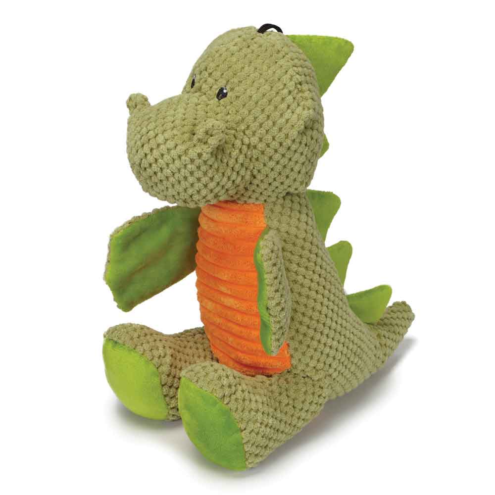 Gy3720 09 43 Jurassic Cord Crew T-rex Dog Toy, Green - Large