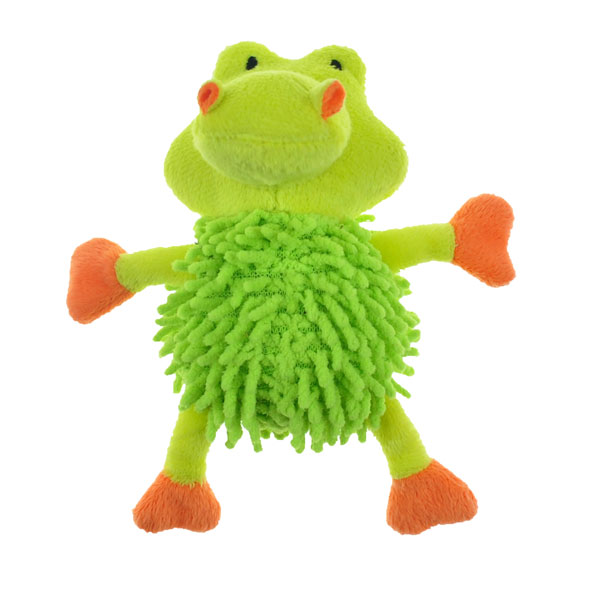 Zd1912 01 Noodle Ball Body With Squeaker Gator Dog Toy