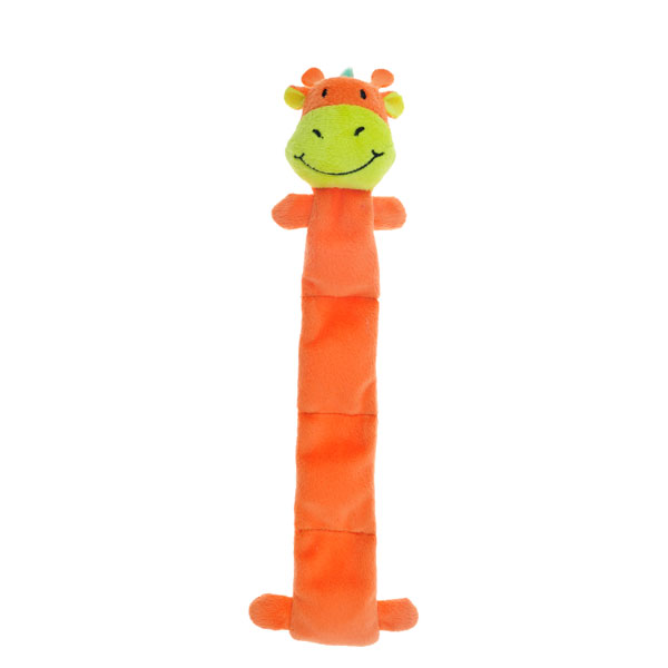 Zd1916 02 4 Squeaker Mat Giraffe Pet Toy