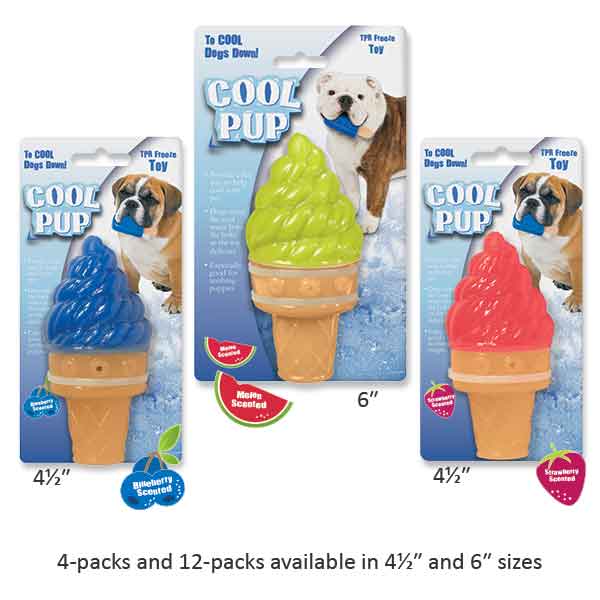 Za9109 02 19 Ice Cream Cone Toy, Blue - Large