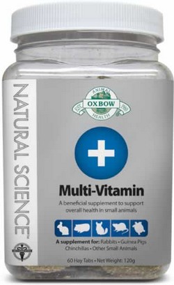 73271101 Natural Science Small Animal Multi-vitamin Supplement, 60 Count