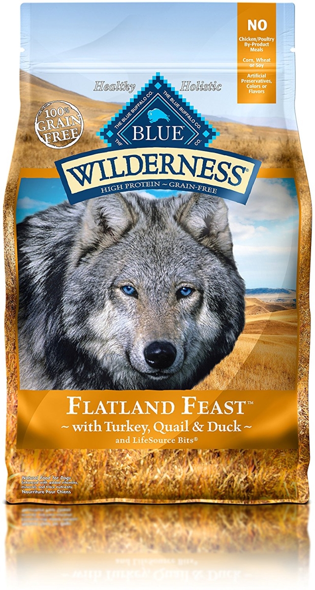 21012009 Wilderness High Protein Dry Adult Dog Food, Flat Land - 4 Lbss