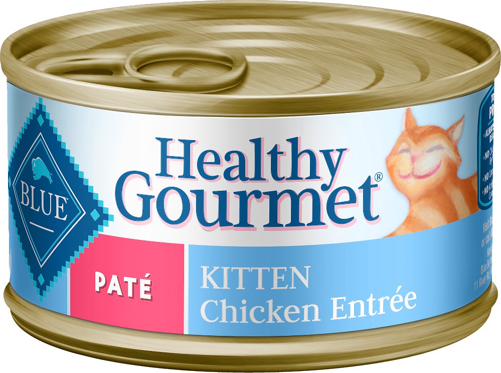 21012125 3 Oz Cat Healthy Gourmet Pate Kitten Chicken, 6 Count