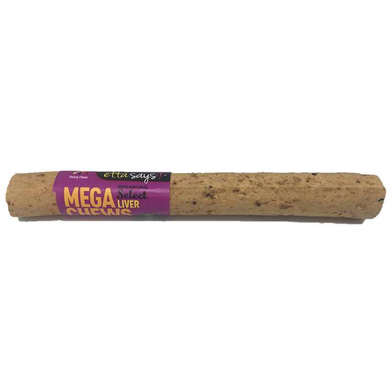 41400647 10 In. Mega Select Liver Chews, 18 Count
