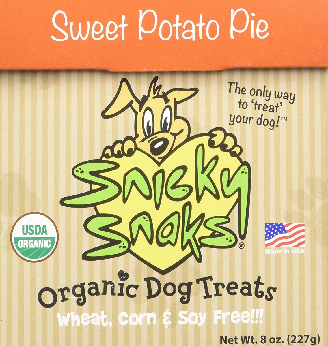 41200690 Dog Organic Sweet Potato Pie Treat, 12 Lbss