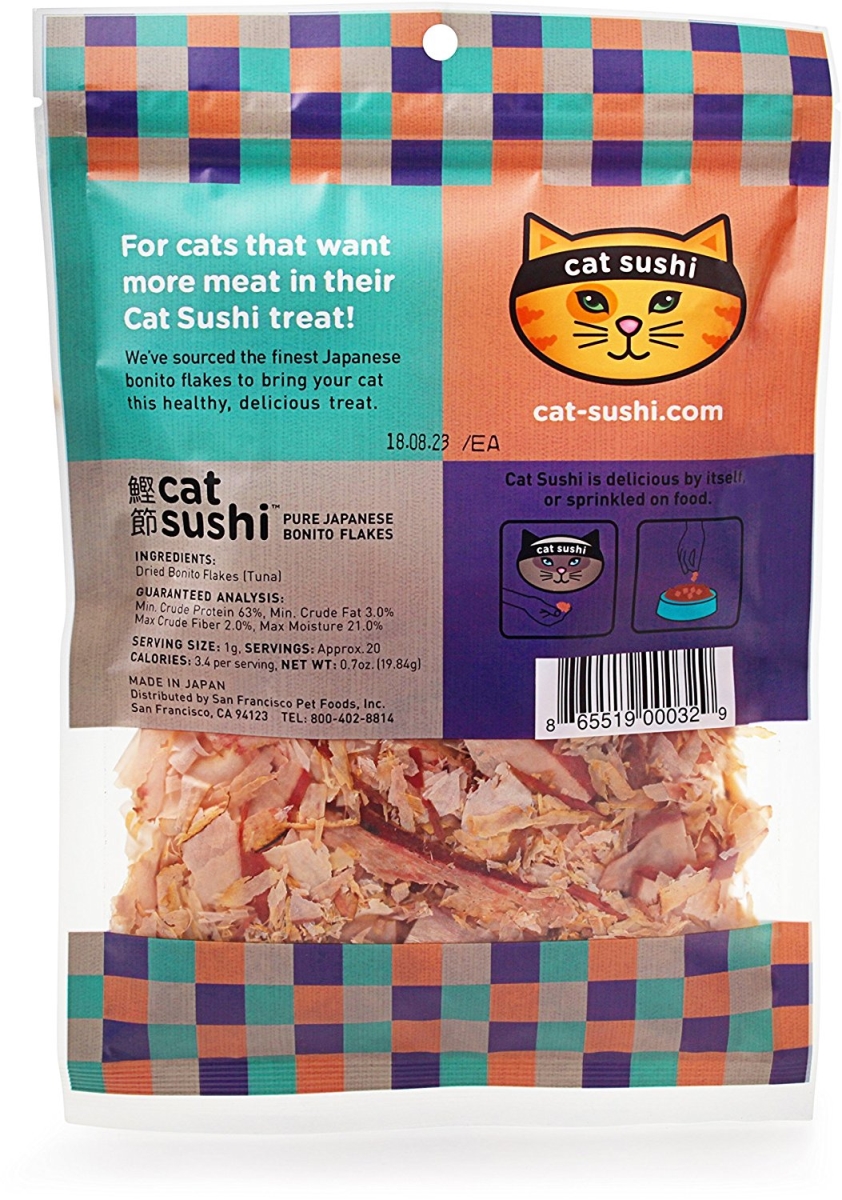 30200032 7 Oz Sushi Bonito Thick For Cats