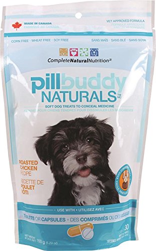 30200943 150 G Complete Natural Nutrition Pill Buddy Chiken Dog Treat Upc06084