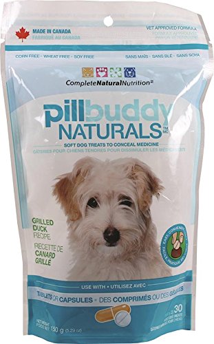30200944 150 G Complete Natural Nutrition Pill Buddy Duck Dog Treat Upc06091