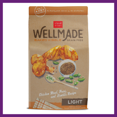 25013030 4.5 Lbs Wellmade Grain-free Light Adult Baked Dog Food