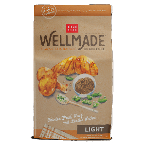 25013031 24 Lbs Wellmade Baked Kibble Light Chicken Peas & Lentils Dog Food Recipe