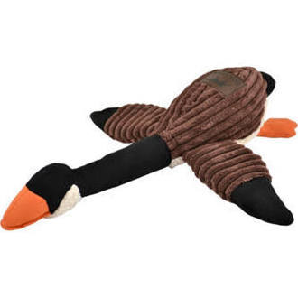 88214856 Squeaker Goose Dog Toy, Brown - 16 In.