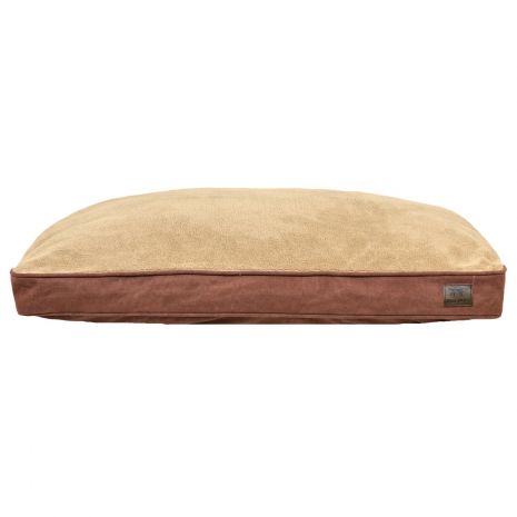 88216968 Cushion Dog Bed, Brown - Large
