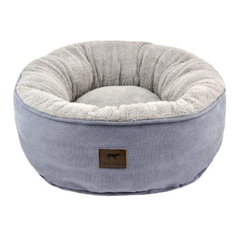 88216970 Cat Donut Dog Bed, Charcoal - Small