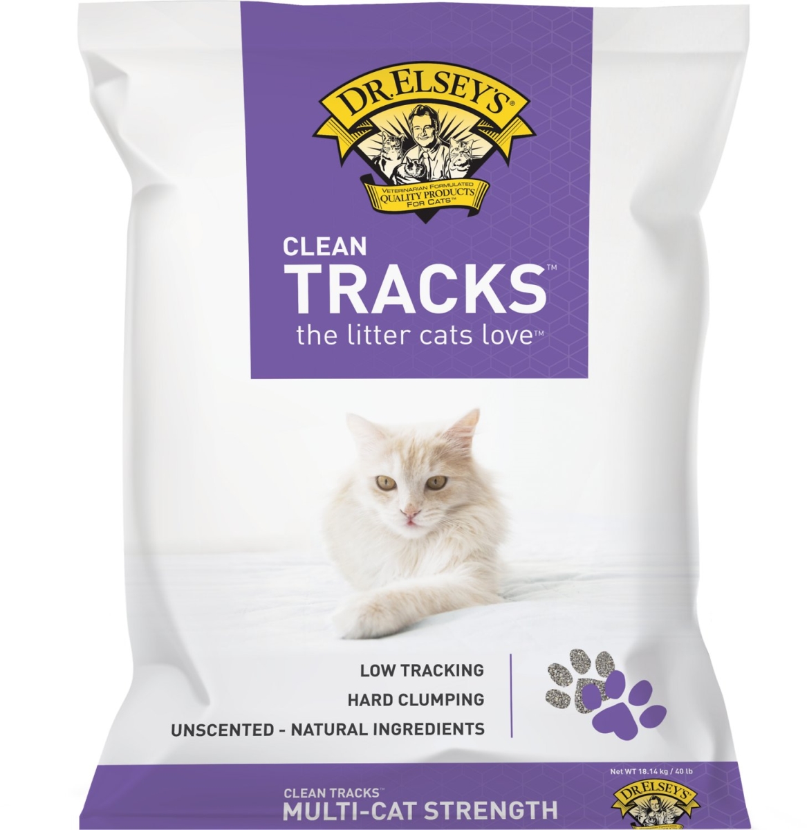 28000620 Elsey Clean Track Multi-cat Strength Clumping Cat Litter - 20 Lbs