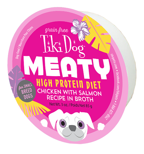 25111280 Meaty Chicken & Salmon Dog Food - 3 Oz
