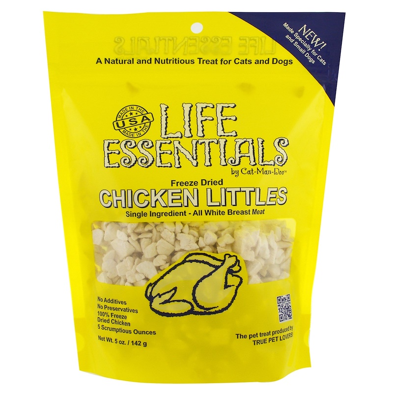 30579065 Doo Freeze-dried Chicken Littles Food For Dog & Cat - 5 Oz