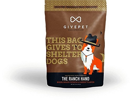 45118877 Ranch Hand Pet Treats Bacon, Baked Potato & Carrot Flavor Dog Food - 12 Oz