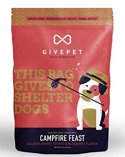45118879 Campfire Feast Pet Salmon, Sweet Potato & Blueberry Flavor Dog Food - 12 Oz