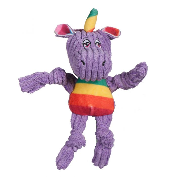 51003964 Rainbow Unicorn Knottie Dog Toy - Small