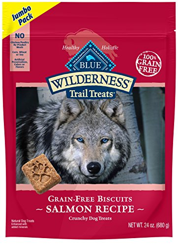 21012537 Wilderness Salmon Biscuits For Dog - 24 Oz