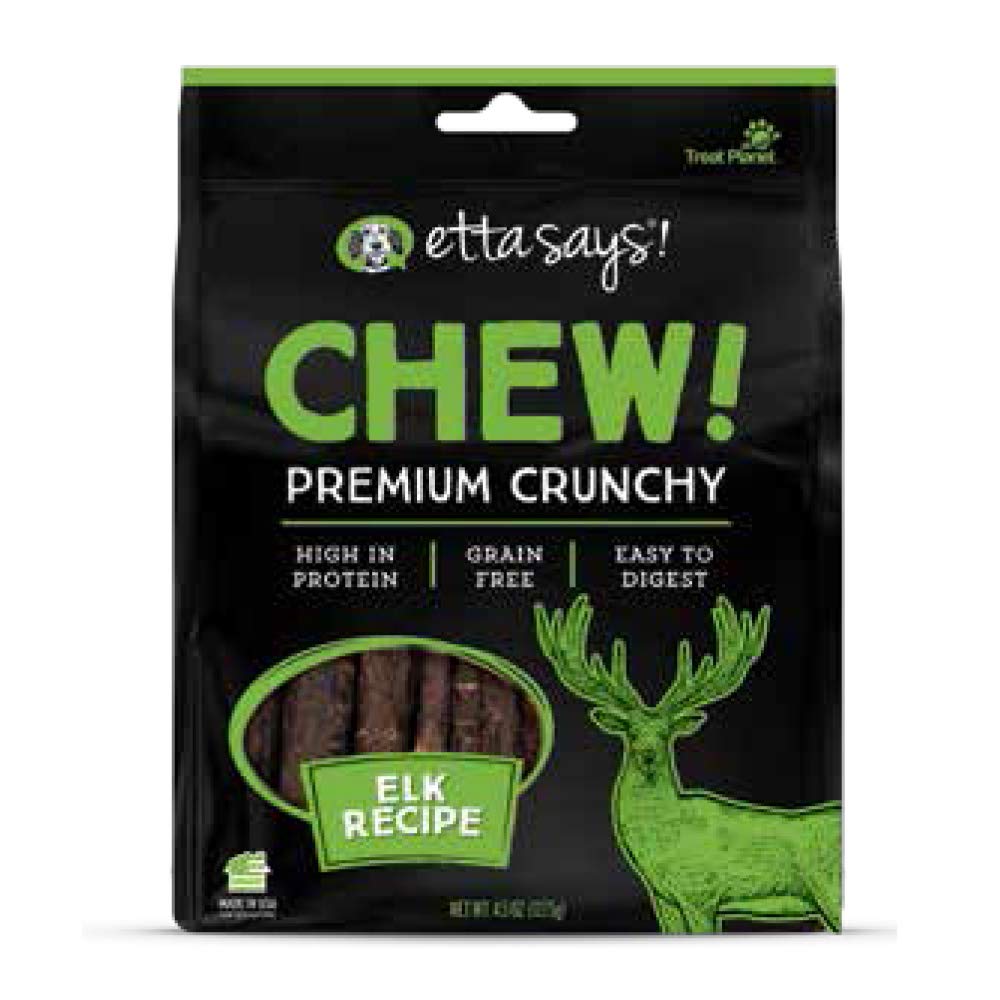 41400779 7 In. Crunch Chew Elk Dog Treat - 20 Count