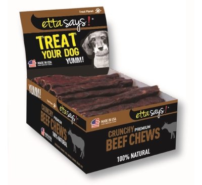 41400778 7 In. Crunch Chew Beef Dog Treat - 20 Count