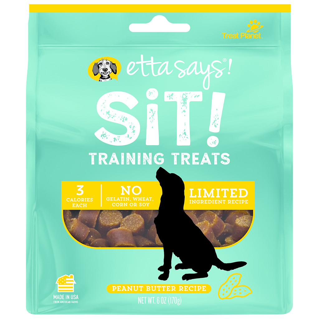 41400811 Sit Training Peanut Butter Dog Treat - 6 Oz