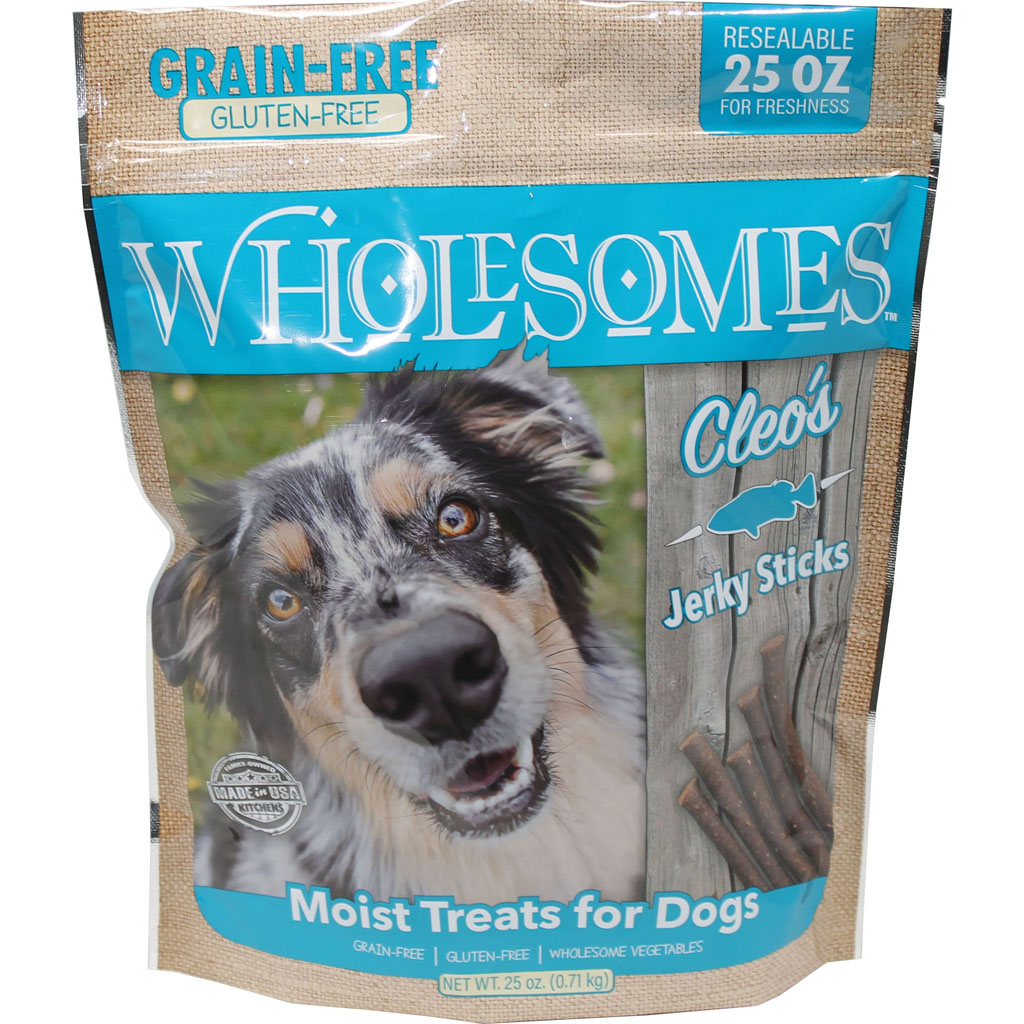 40272701 25 Oz Wholesomes Grain Free Jerky Sticks Cleo Dog Food