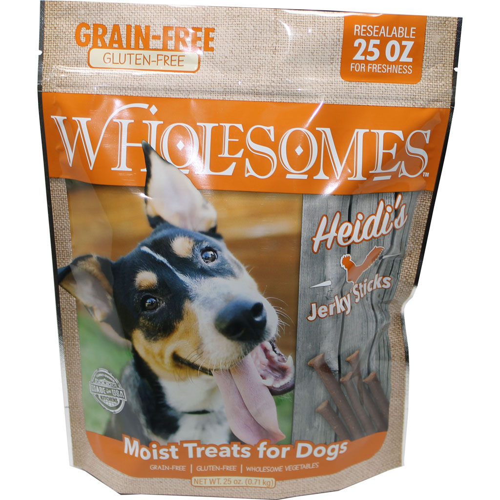 40272703 25 Oz Wholesomes Grain Free Jerky Sticks Heidi Dog Food