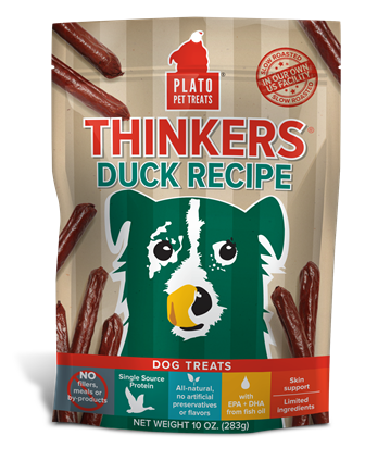 76122157 18 Oz Thinkers Stick Duck Dog Food