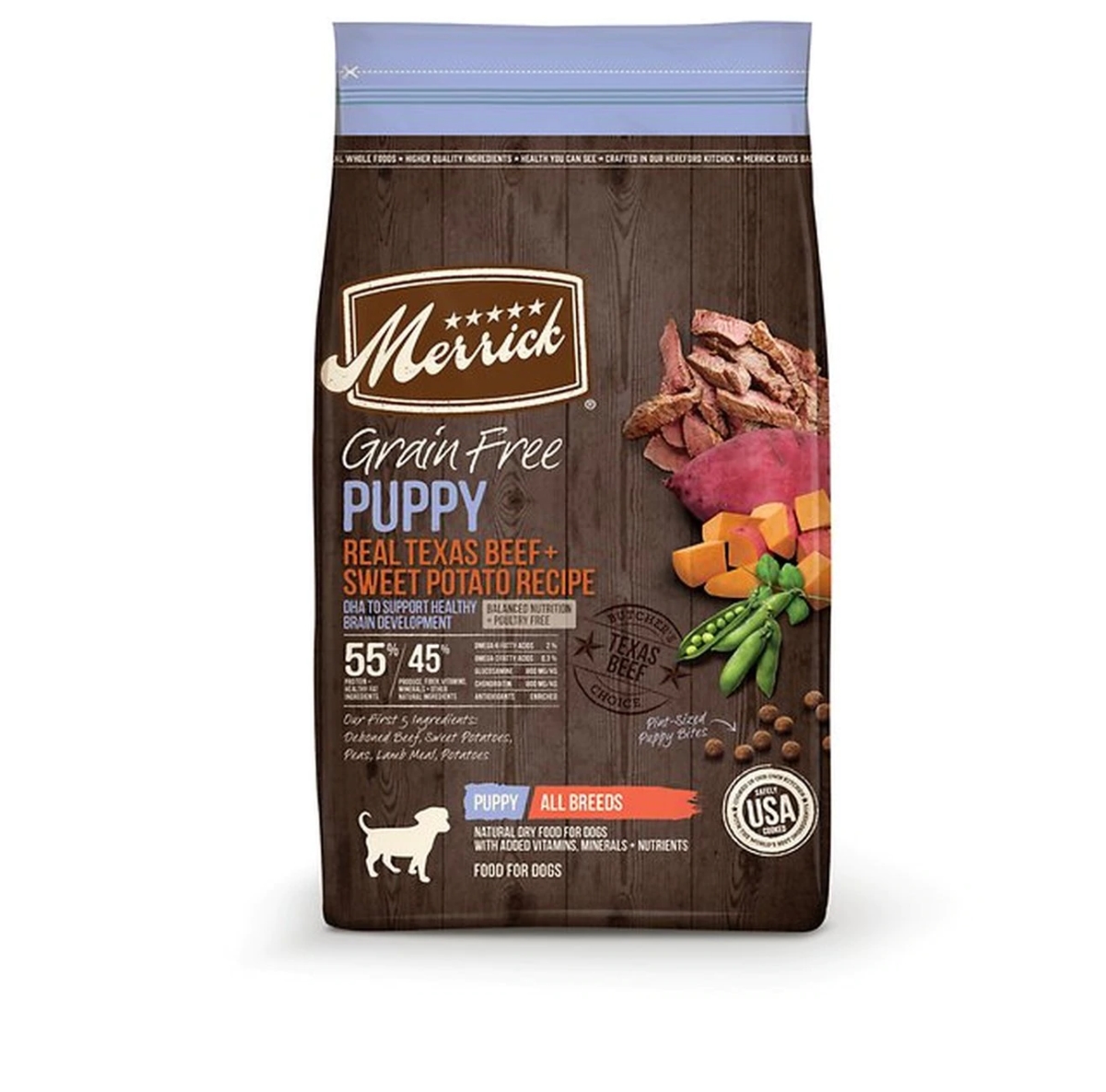 61038571 22 Lbs Dog Grain Free Puppy Beef Sweet Potato Recipe