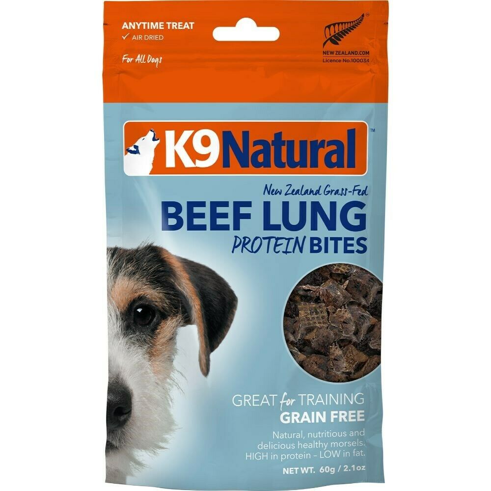 57589740 1.7 Oz Dog Air Dried Bites Beef Lung