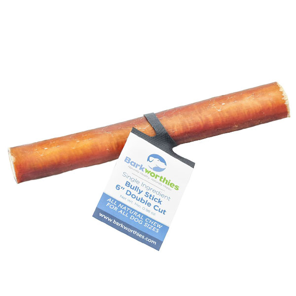 Pf 20510476 6 In. Double Cut Bully Stick Dog Treat