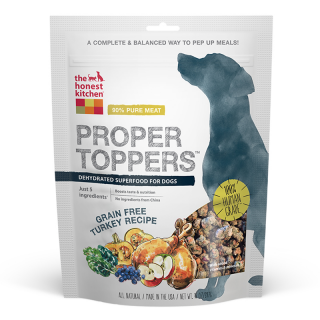 Pf 50500364 5.5 Oz Honest Kitchen Proper Toppers Grain Free Turkey Recipe
