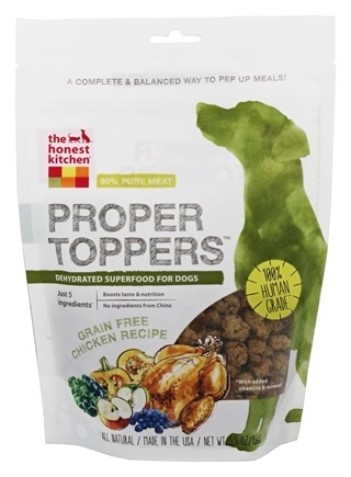 Pf 50500282 5.5 Oz Honest Kitchen Proper Toppers Grain Free Chicken Recipe