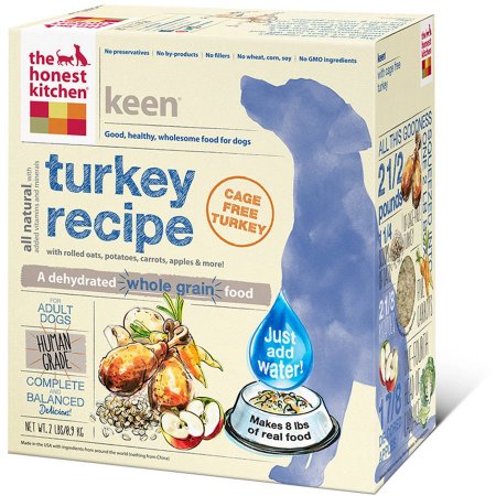 Pf 50500387 2 Lbs Honest Kitchen Keen Turkey & Whole Grain Dog Food Box