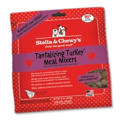 Pf 840000205 9 Oz Stella & Chewys Freeze Dried Dog Food Mixers Turkey - 6 Per Case