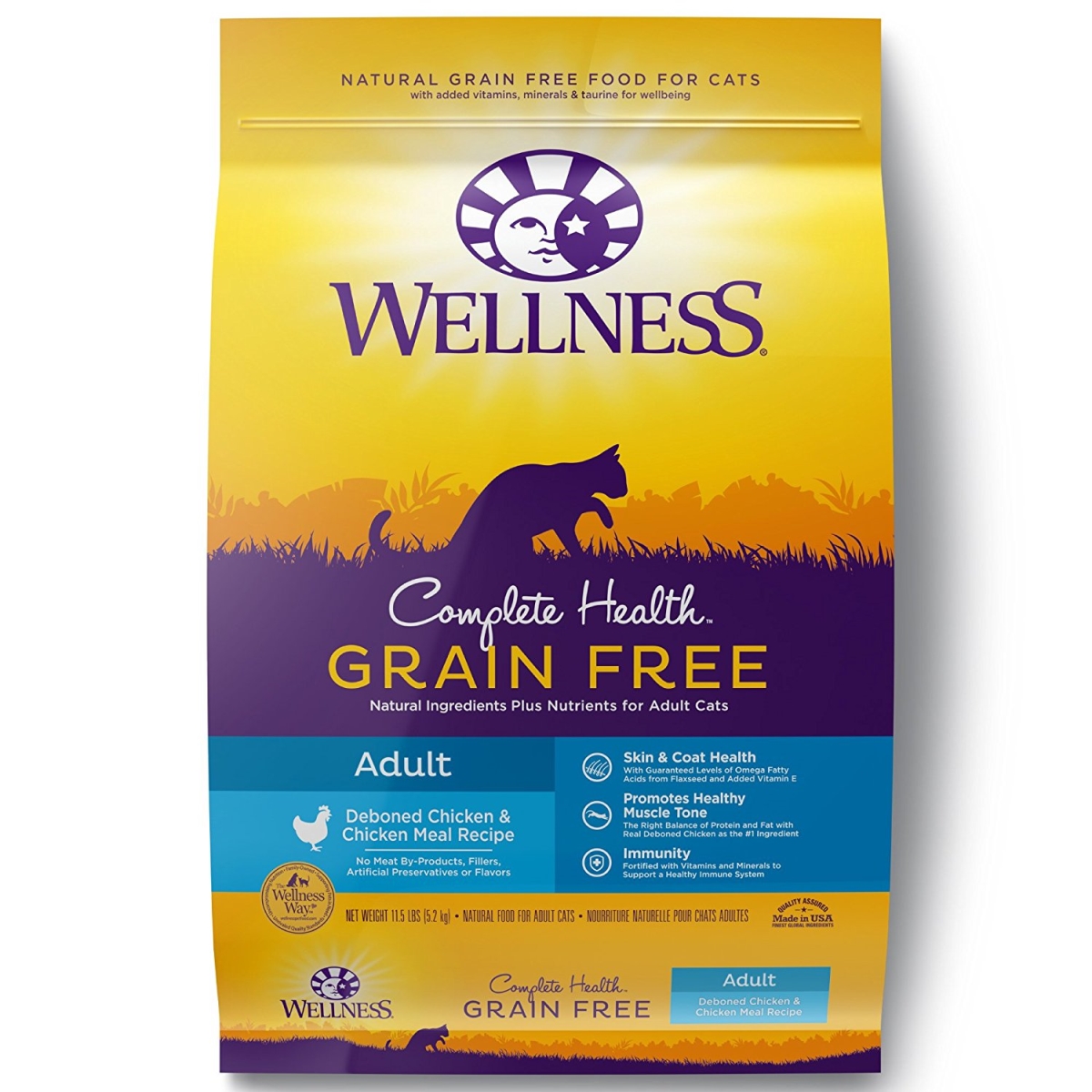 Wellness 43209202 11.5 Oz Complete Health Grain Free Adult Chicken