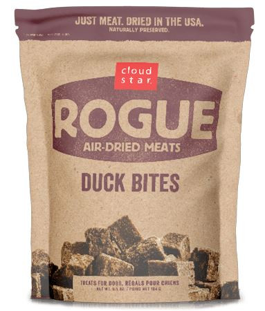 25019106 Star Rogue Air Dried Duck Bites Dog Treats, 6.5 Oz