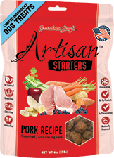 46179006 Artisan Starters Pork Freeze Dried Dog Treat, 4.75 Oz