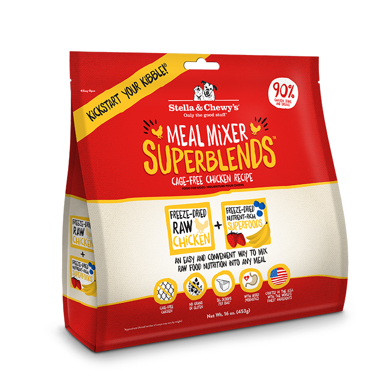 84000748 Freeze Dried Superblends Meal Mixer Chicken, 16 Oz