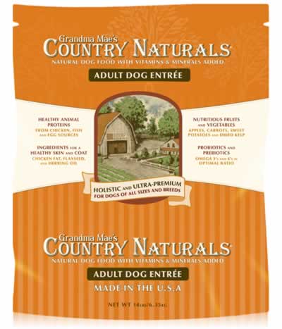 UPC 899407001020 product image for PF 46000102 4 lbs Grandma Maes Country Naturals Adult Dog Food | upcitemdb.com