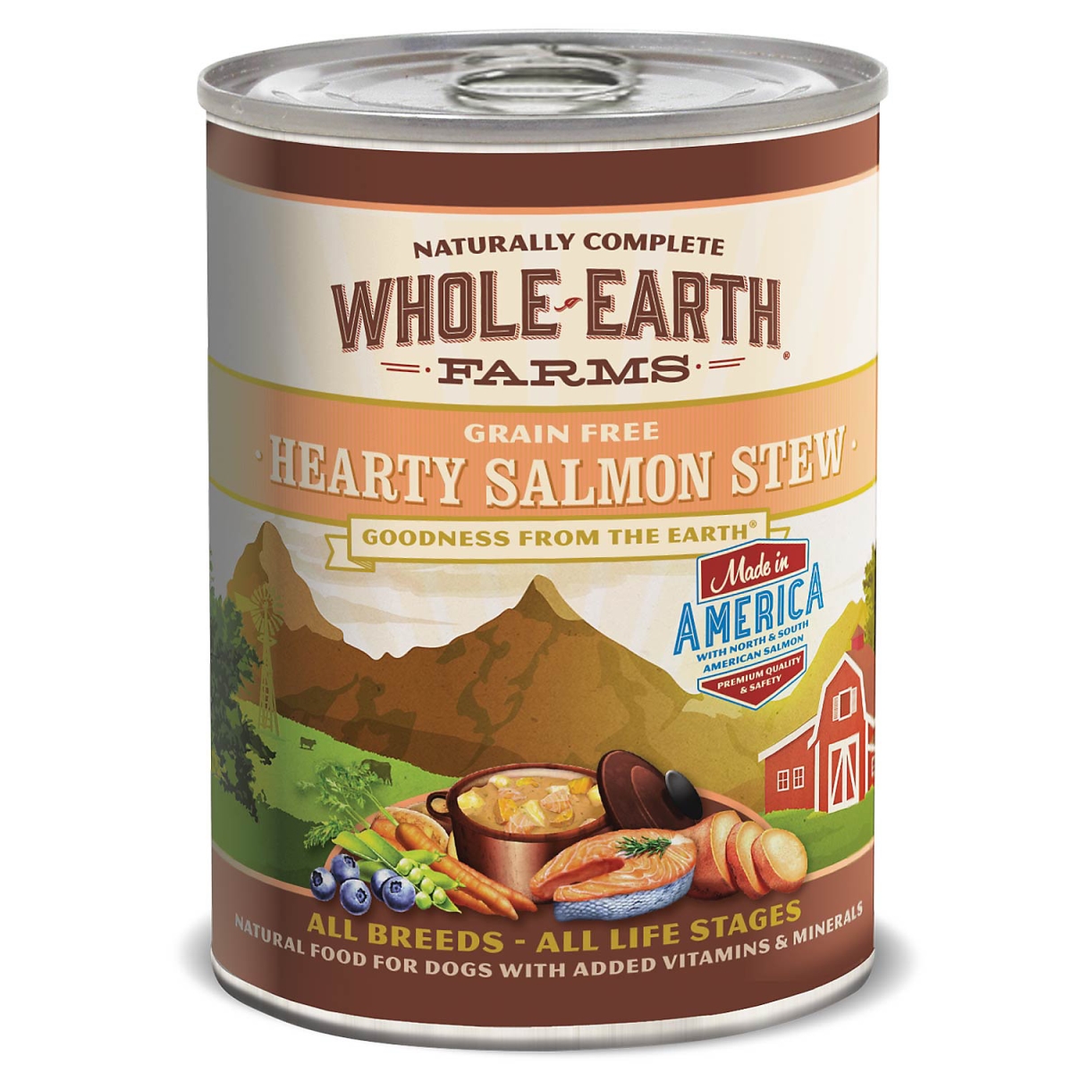 UPC 022808860280 product image for Merrick - Whole Earth Farms 61186028 12.7 oz Grain Free Salmon Stew for Dog | upcitemdb.com