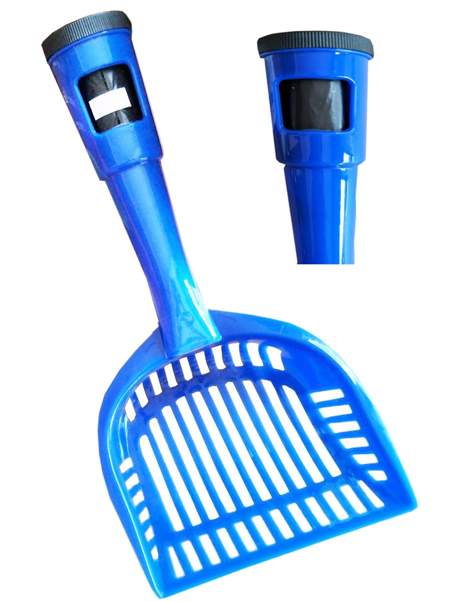 Pet Life Ps1bl Pooper Scooper Litter Shovel, Blue - One Size
