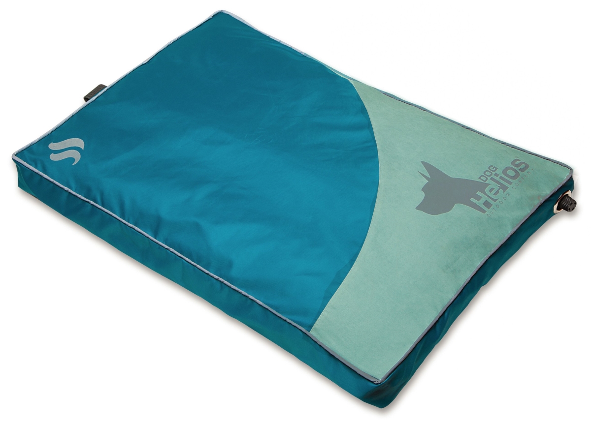 Pb72blsm Aero Inflatable Outdoor Dog Bed Mat, Blue - Small