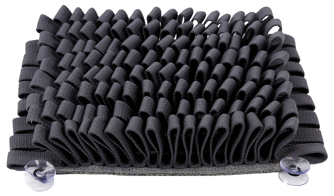 Pet Life DO2GY Sniffer Grip Interactive Anti-Skid Suction Pet Snuffle Mat, Grey - One Size