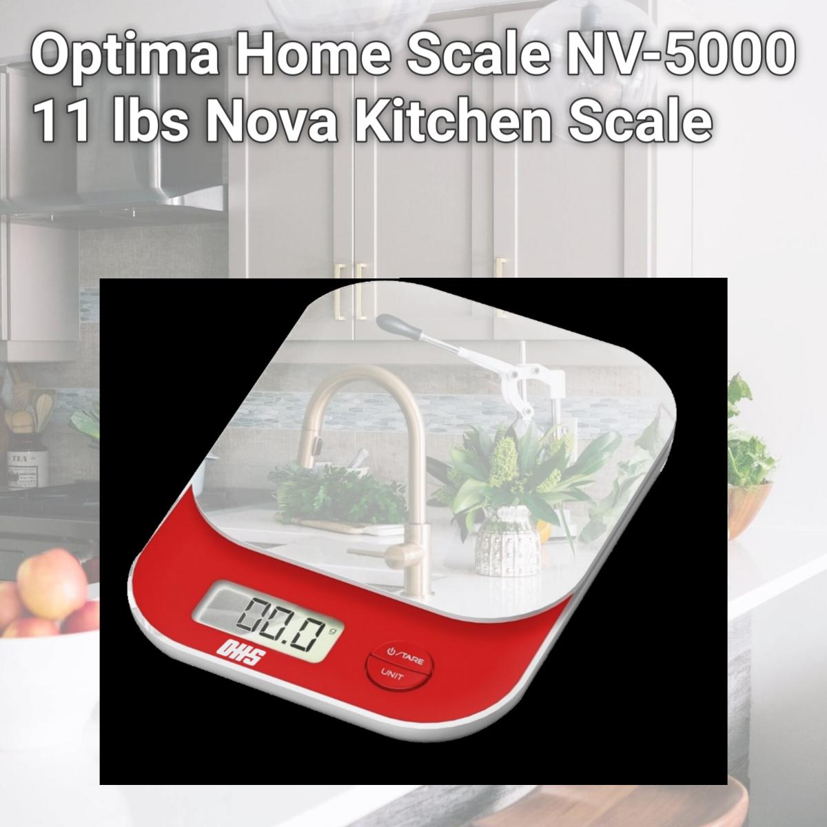 Picture of Optima Home Scale NV-5000 11 lbs Nova Kitchen Scale