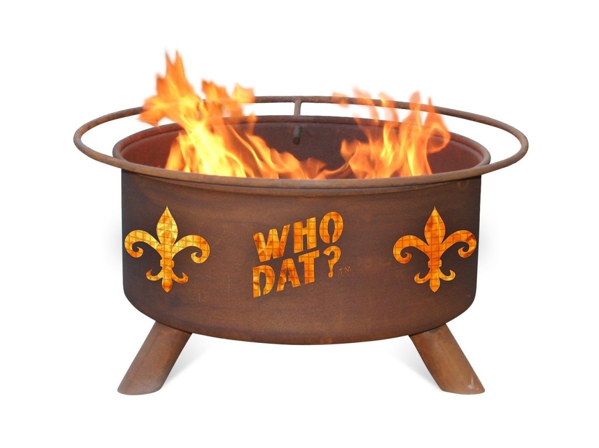 F205 Who Dat Fire Pit